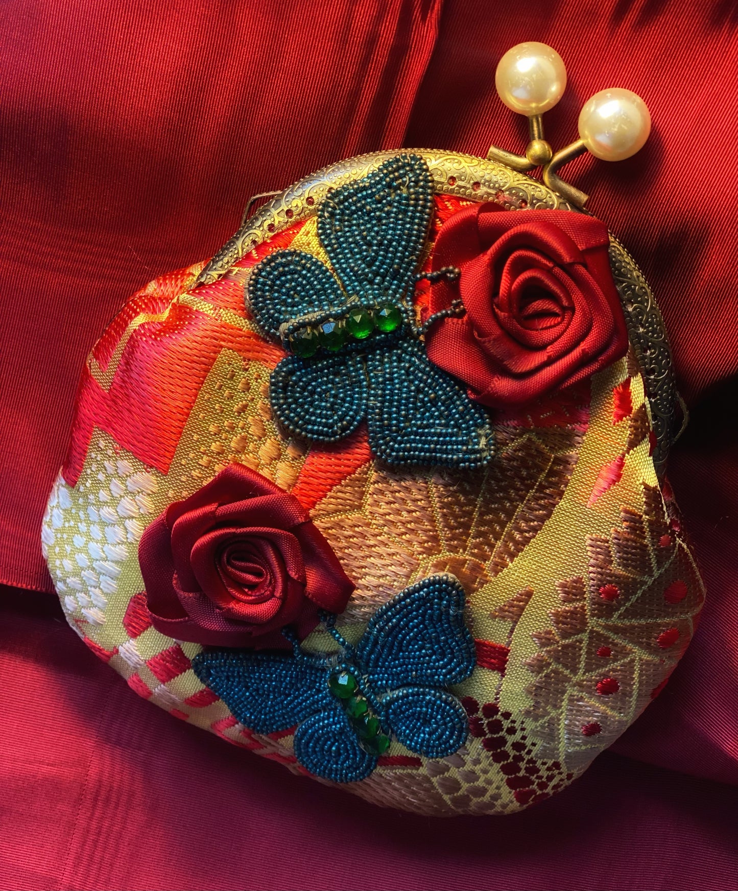 ‘Hilary’ the Kimono purse