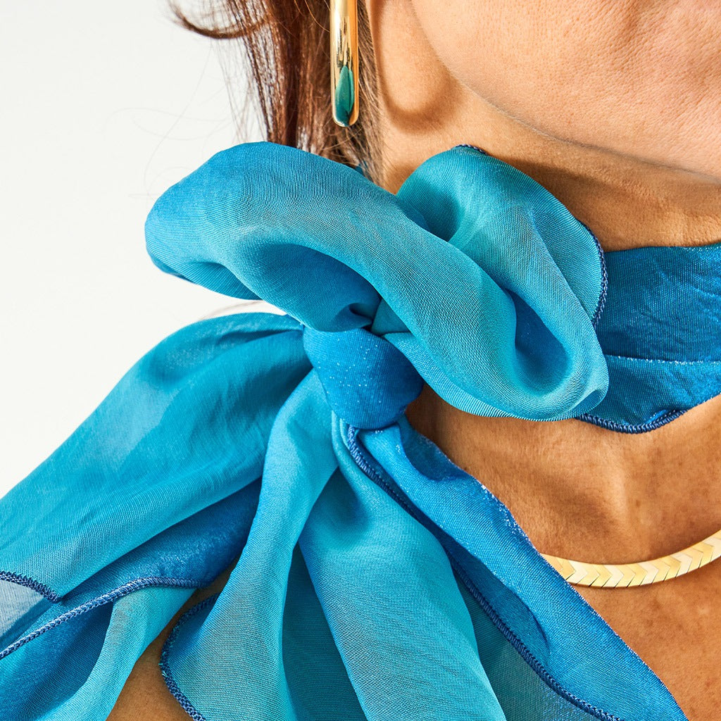 Meet Angelica. 100% handmade with denim, Louis Vuitton fabric, diamanté and flowers.